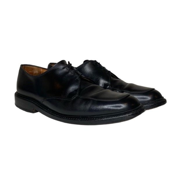 Allen Edmonds Brentwood Men\'s Black Leather Dress Lace Shoes - Size 10D main image 8